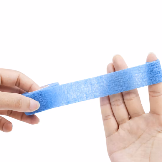 Skin Color Non Woven Fabric Cohesive Elastic Bandage